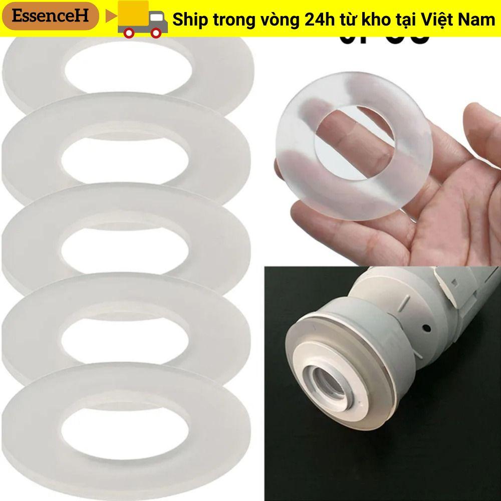 ESSENCEH 1 / 5 Chiếc Vòng Niêm Phong Chống Nước, Màng Cao Su Silicon Chống Thấm Nước Gioăng Van Xả Máy Giặt, Đa Năng 816.41.88.1 Bộ Phận Bồn Cầu Van Xả Cói Cho Geberit