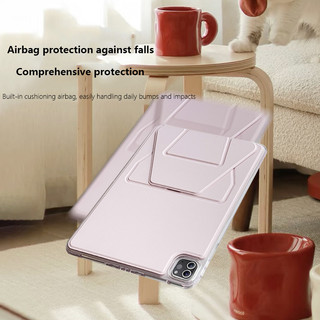 Ốp Acrylic Trong Suốt Cho Huawei MatePad 11.5 S 2026 2024 11.5 PaperMatte SE 11 Air 11.5 Ốp điện thoại Chống Sốc Có Giá Đỡ