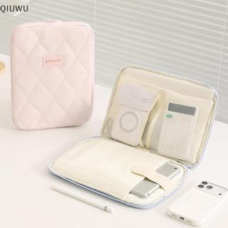 Túi đựng máy tính bảng QIUWU Kawaii 7.9-11 Inch cho IPad Air 11 / 13 Pro 11 Vỏ bọc cho Samsung Xiaomi Túi chống sốc nhiều túi.