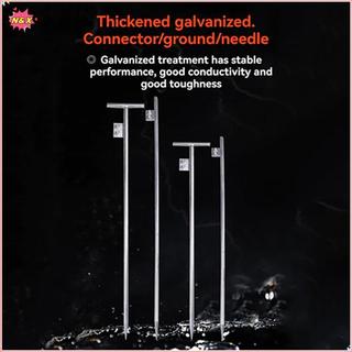 Thanh nối đất mạ kẽm N & X cho thanh ngoài trời gia đình để bảo vệ ánh sáng.
