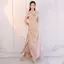 đầm nữ body dáng dài đen trễ vai lụa cao cấp tiệc cưới pháp xinh đầm tiệc cưới dạ hội sang chảnh sexy big size