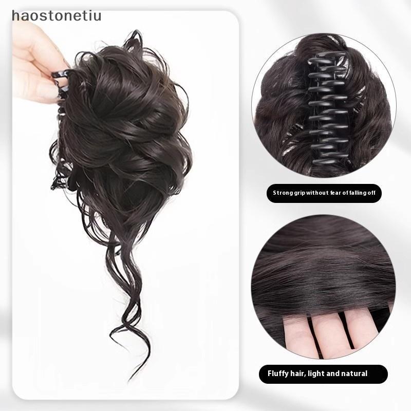 Bộ Tổng Hợp Phụ Kiện Tóc: Scrunchie & Kẹp Tóc Đa Chức Năng Phong Cách Hoa Bud Bun