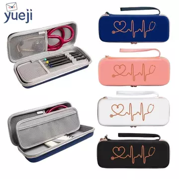 Ống nghe YUEJI, Hộp lưu trữ cứng EVA, Hộp đựng du lịch chống nước di động đa chức năng cho Littmann Classic III