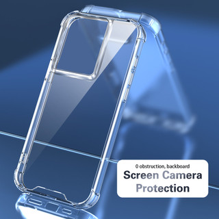 Dành Cho OnePlus 10R Ốp điện thoại Pha Lê Trong Suốt Cứng Chống Sốc 4-Corner Vỏ Mỏng Mỏng Chống Sốc