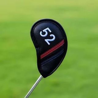 YONDR Golf Wedge Cover, Da PU 48 50 52 54 Độ Sand Wedge Headcover, Universal 56 58 60 Độ Angle Club Big Number Golf Club Cover Nam và Nữ