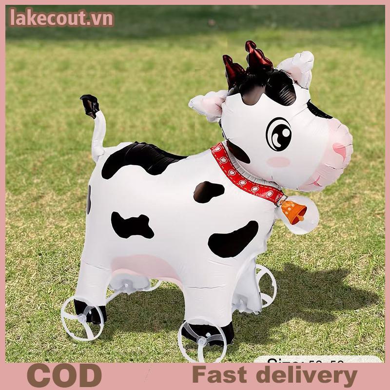 Lưới 4D Hoạt Hình Lá Bóng Voi Đứng Bóng Bay Đi Bộ Có Bánh Xe Cho Trẻ Em Trang Trí Tiệc Sinh Nhật Cho Bé Tắm Linh cẩu