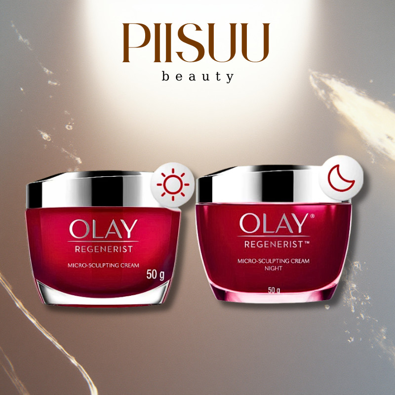 Kem Dưỡng OLAY Ngày & Đêm Căng Mướt, Sáng Khỏe & Phục Hồi Dấu Hiệu, Ngừa Lão Hóa OLAY REGENERIST 50G