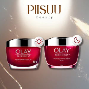 Kem Dưỡng OLAY Ngày & Đêm Căng Mướt, Sáng Khỏe & Phục Hồi Dấu Hiệu, Ngừa Lão Hóa OLAY REGENERIST 50G