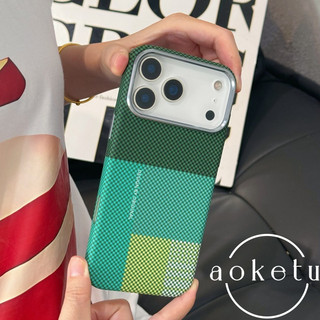 Bảng màu Vỏ điện thoại từ tính họa tiết Kevlar thích hợp cho iPhone 17 ProMax họa tiết sợi carbon Vỏ bảo vệ PC 16 / 15 / 14 tản nhiệt siêu mỏng bao gồm tất cả các trường hợp