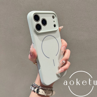 Màu trơn với chìa khóa AI Vỏ silicon lỏng từ tính thích hợp cho vỏ điện thoại Apple 17 Promax, iPhone 17 siêu mỏng mờ 17 Pro Vỏ mềm máy ảnh toàn diện cao cấp