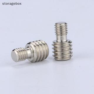 [Hộp lưu trữ] 1 / 4 Inch Nam Đến 1 / 4 3 / 8 Inch Nam Camera Vít Gắn Adapter Chân Máy Vít Adapter Chủ Đề Cho Máy Ảnh Chân Máy Monopod Vòng Ánh Sáng Đẹp