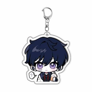 Anime Bun Valorant Acrylic Keychain Figures Vyse Clove Llaveros Cartoon Cosplay Key Chain Women Men Badge