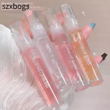 SZXBOGS Nữ Dầu Môi, Gương Dưỡng Ẩm Son Bóng, Môi Plumper Gợi Cảm Sửa Chữa Pha Lê Bóng Môi Glaze Nữ Trang Điểm