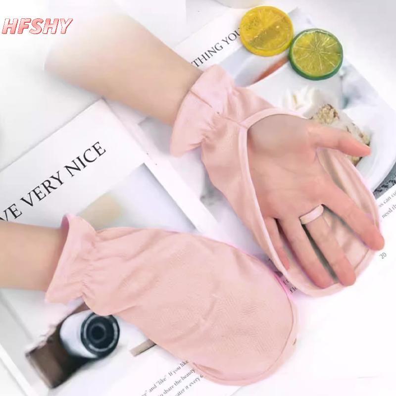 Găng Tay Lái Xe HFSHY Chống Tia UV, Thiết Kế Ngắn, Thoáng Khí - Phù Hợp Cho Du Lịch và Đi Xe Đạp Mùa Hè