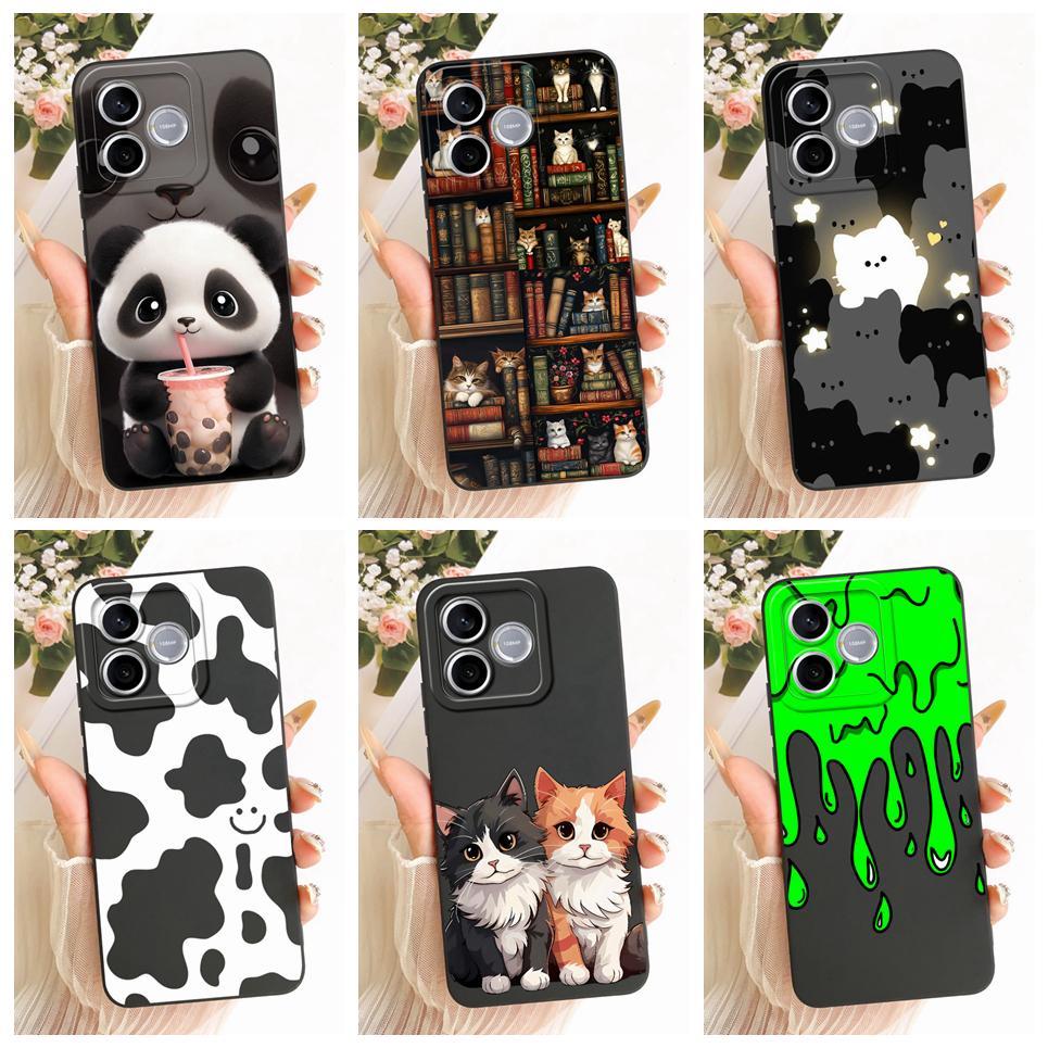 Dành Cho Honor 600 Lite Honor 500 Vỏ Điện Thoại Thông Minh Hoạt Hình Gấu Trúc Thỏ Phi Hành Gia Họa Tiết Mèo Vỏ Silicon Lỏng