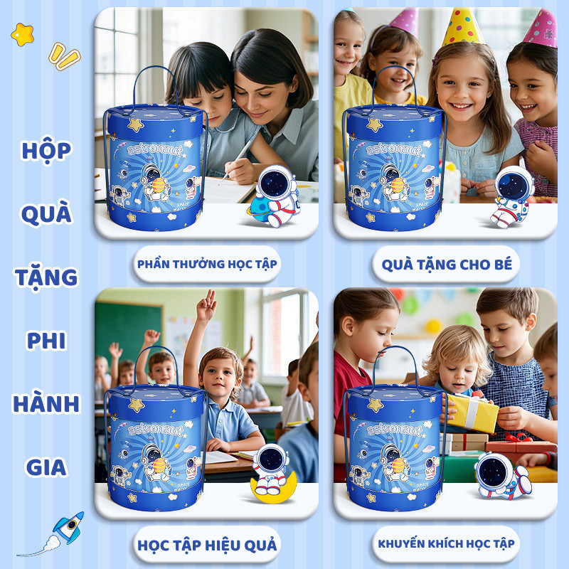 Dụng Cụ Học Tập - Quà Tặng Ý Nghĩa Cho Ngày 1/6 Và Sinh Nhật, Set Đầy Đủ Với Túi Đựng Bút, Thước Kẻ Cho Mùa Tốt Nghiệp​