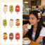 Kẹp Tóc Hình Que kem Pastel Dễ thương cho Phụ nữ - Phụ kiện tóc Mùa Hè