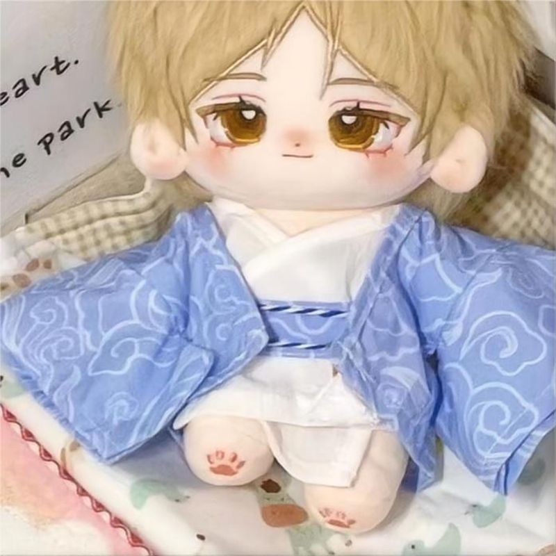 Chờ Đám Mây Trở Lại Thu Đông 20cm Búp Bê Cotton Quần Áo Bé Không Thuộc Tính Búp Bê Cotton Quần Áo Bé Búp Bê Hàng Hóa Anime 4.3