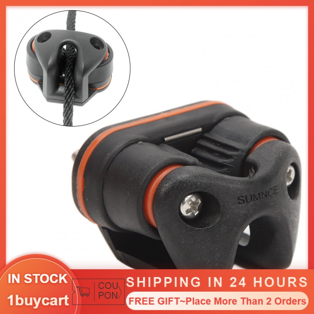 1buycart1 Hướng dẫn cáp Kẹp 1buycart1 Cam có độ bền thoát nhanh cho thuyền kayak (kích thước lớn (3? 12 mm))