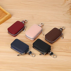 Ốp Chìa Khóa Xe Unisex Dây Kéo Chìa Khóa