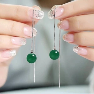 Bông tai mã não tự nhiên, Bông tai khí chất thời trang đơn giản