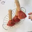 HFTOY Nút chặn nhà vệ sinh Móc khóa búp bê sang trọng Hoạt hình Nhà vệ sinh pít tông Làm đầy búp bê nhồi bông Móc khóa Mặt dây chuyền Bapa Charms Túi trang trí Quà tặng ~