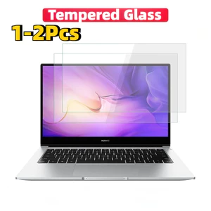 1-2 Chiếc Dành Cho Huawei MateBook D 14 2019 2020 HD Kính Cường Lực Trong Suốt Cho Huawei MateBook X Pro 13,9 E 13.3 2017 2020 2019 12.6 Tấm Bảo Vệ Màn Hình Kính Máy Tính Bảng Chống Trầy Xước