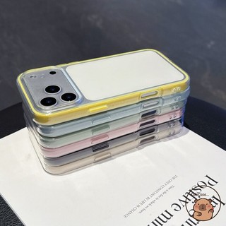 Dành cho iQOO Z11 Z10 Z9X Z9 Turbo Pro Plus Z8 Z8X Z7 Z7X Z7i Z6 Lite Pro Z5 Z3 U5X U5E U3X U1X Ốp Điện Thoại 2 Trong 1 Màu Kẹo Hai Lớp Màu Đơn Giản Màu Đen Trong Suốt Vỏ