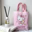 Túi vải Sanrio Túi đeo vai Lớp đi lại Học sinh trung học cơ sở Hướng dẫn Kuromi Hoạt hình Dây kéo
