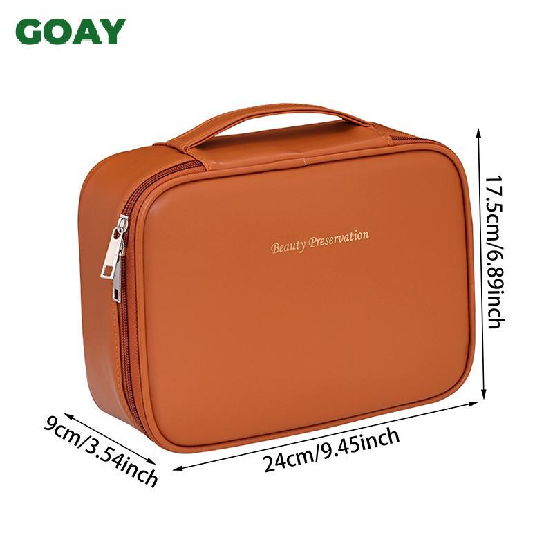 GOAY Di Động Dung Tích Lớn Túi Đựng Mỹ Phẩm Đa Năng Tự Do Chia Trang Điểm Túi Bảo Quản Thẩm Mỹ Cao Hợp Thời Trang Túi Đựng Mỹ Phẩm VN