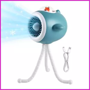 Quạt Xe Đẩy Cho Trẻ Em 3 Tốc Độ Gió LED Đèn Đẩy Nhỏ Quạt Cho Trẻ Em Thanh Thiếu Niên Người Lớn Du Lịch Chăm Sóc Ban Ngày lyuvn