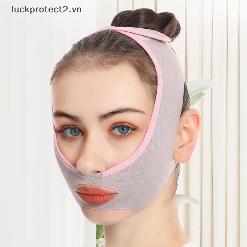 luckpro Dây đeo nâng cơ mặt V-Shaper giảm béo, nâng cằm, giảm nhăn, dụng cụ chăm sóc da