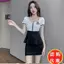Massage trị liệu chân Bộ quần yếm tắm chân gợi cảm spa tắm hơi Massage Quần yếm làm đẹp Quần áo kỹ thuật viên tắm chân