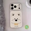 Ốp Điện Thoại Da Chó Con Dễ Thương Cho Honor 500 300 Ultra 200 100 90 Smart 80 GT SE 70 60 Pro 5G 4G Vỏ Sang Trọng Màu Bạc ins Phong Cách Hoạt Hình Chó Vỏ Mềm