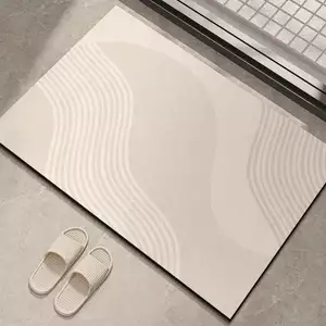 Phòng Tắm Thấm Hút Chống Trơn Trượt Sàn Hộ Gia Đình Diatom Bùn Thảm Phòng Tắm Cửa Phòng Tắm Lối Vào Cửa Chân Thảm