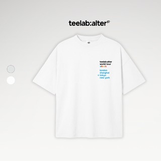 Áo Thun Teelab Alter World Tour Check Oversized Cotton Tee TS364