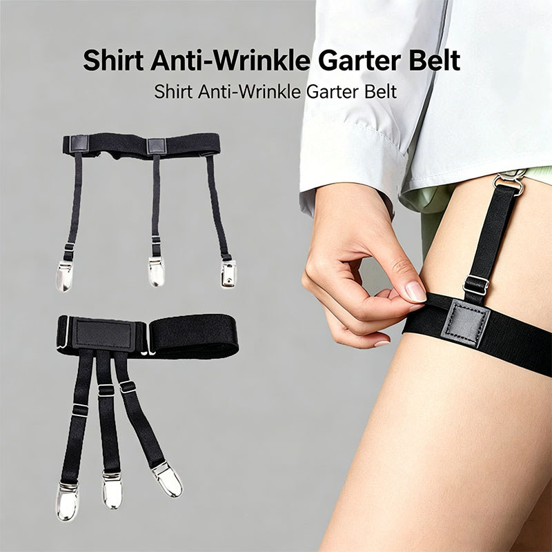 Phong Cách Mới Unisex Áo Chống Nhăn Mỏ Vịt Kẹp Cố Định Kẹp Quần Áo Áo Chống Trơn Trượt Quần Thắt Lưng