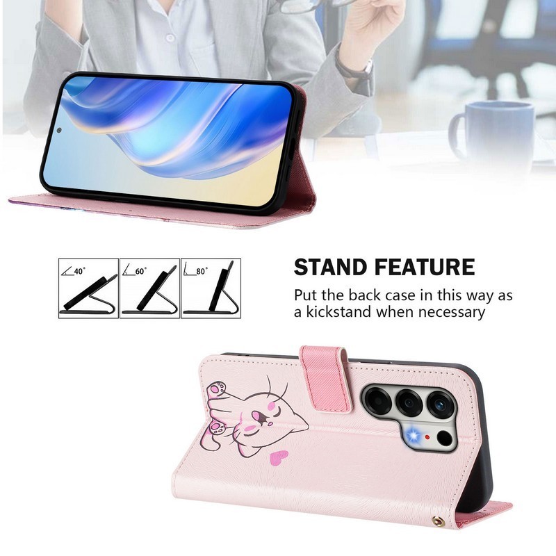 Vỏ Đáng Yêu Cho Tecno Camon 50 Ốp Lưng CN5 Tecno Camon 40 Pro 5G Camon 30 Ốp Lưng Họa Tiết Vẽ Dễ Thương Lật Vỏ Điện Thoại Ví Từ Tính Bao Da