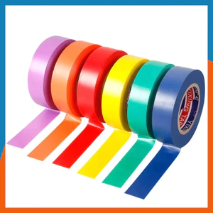 Băng Keo Điện PVC Chống Nước Chống Cháy dài 10 mét,bản rộng 1.5cm,dày 0.13mm-toolix