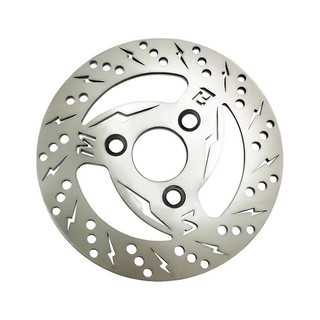 Đĩa phanh hình tia sét MBS 220mm dùng cho xe điện..AIMVUKES