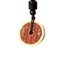 Dây chuyền handmade cổ điển với họa tiết núi ma và đồng xu cinnabar
