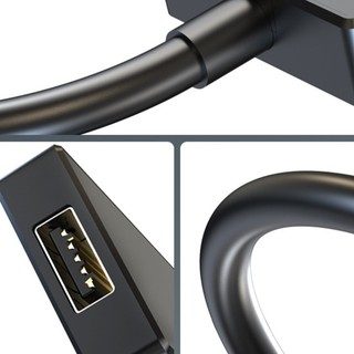 FUN 4 Cổng USB Mở Rộng Hub Đồng Bộ Dữ Liệu Nhanh Cho Bàn Phím Chuột Ổ Đĩa Ngoài