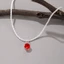 Đá zircon mặt dây chuyền xương đòn, vòng cổ nữ đa năng