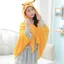 Pikachu Flannel Homeman Khăn Choàng Áo Choàng Văn Phòng Sinh Viên Ngủ Điều Hòa Không Khí Chăn Lười 4.13