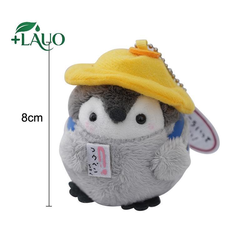 Springevenstar Hoạt Hình Chim Cánh Cụt Móc Khóa Động Vật Sáng Tạo Dễ Thương Chim Cánh Cụt Đồ Chơi Nhồi Bông Mặt Dây Chuyền Móc Khóa Bapa Phụ Kiện Trang Trí Quà Tặng Springevenstar