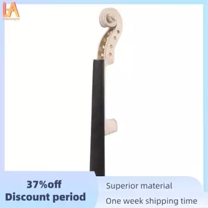 4 / 4 Kích Thước Phong Violin Cổ Gỗ Mun Fingerboard Violin DIY Kit Với Tay Khắc Cuộn