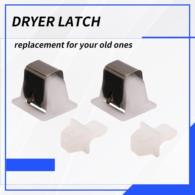 4 miếng thích hợp cho 306436 279570 Bộ cửa máy sấy, thích hợp cho máy sấy quần áo