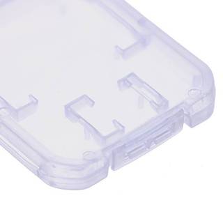 Any2Get5% tắt 10 Cái Hộp đựng thẻ nhớ bằng nhựa trong suốt sti Micro SD TF Hộp lưu trữ Hộp bảo vệ