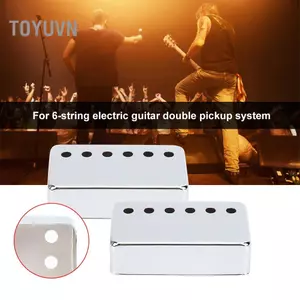 Toyuvn Vỏ bọc đàn guitar Pickup kim loại chống rơi điện cho 6 dây