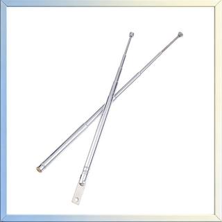 Any2Get5% tắt 17 / 25cm 5 phần Kim loại Full-Channel Am Fm Ăng-ten vô tuyến Ăng-ten kính thiên văn Ăng-ten xoay trên không M2.5